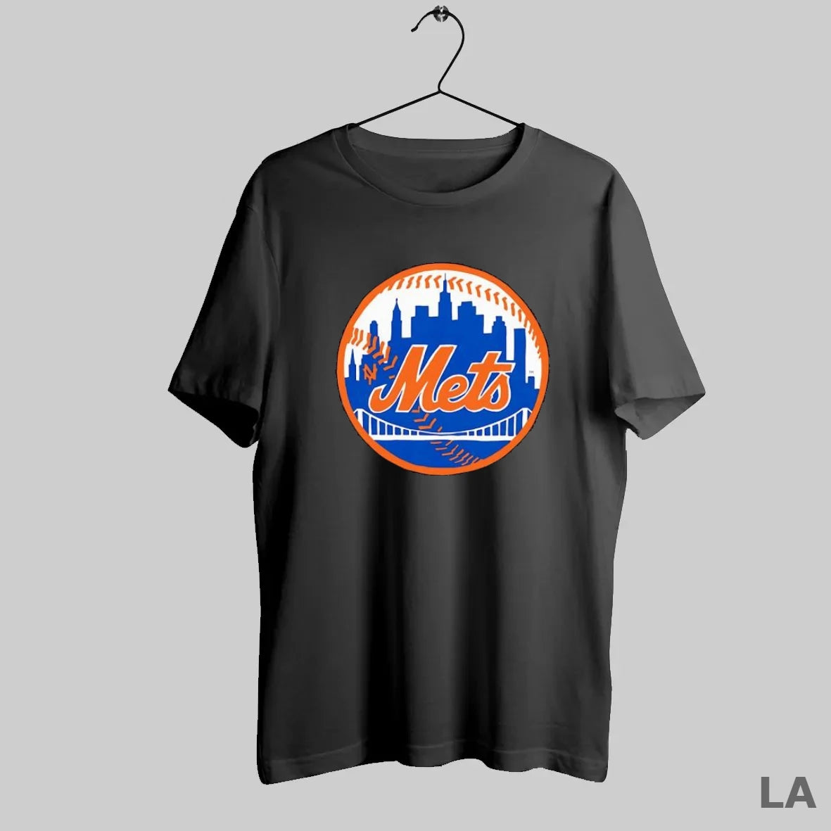 Original New York Mets Skyline Baseball Logo Sports Fan
