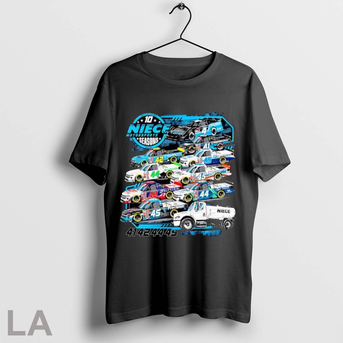 Original Niece Motorsports 10 Seasons Graphic T Shirt