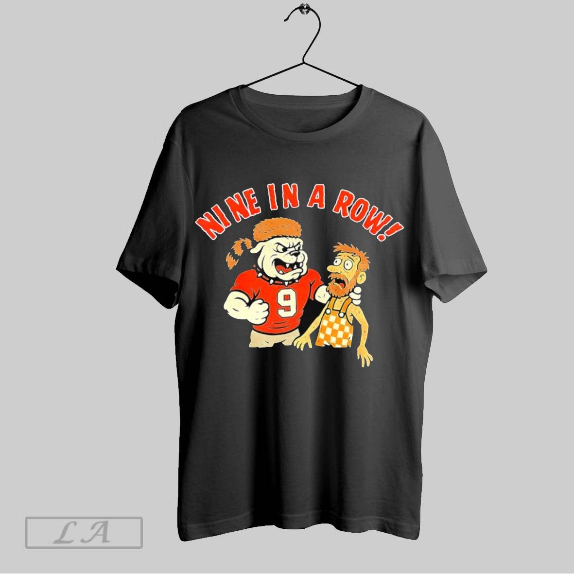 Original Nine In A Are Row Georgia Bulldog Vs Tennessee Volunteers