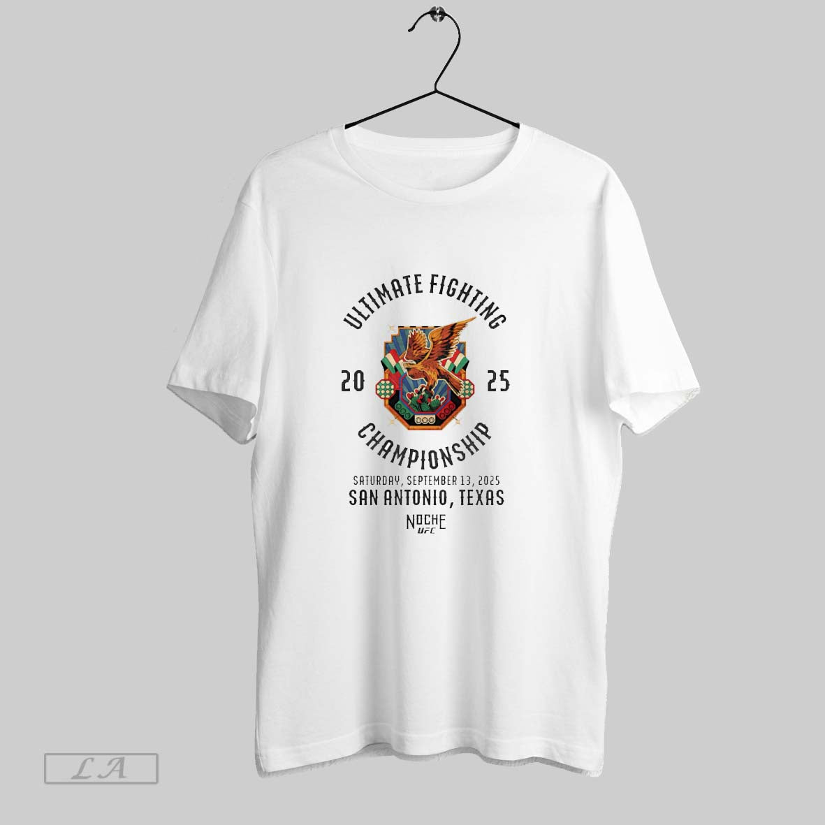 Original Noche Ufc 2025 Stained Glass T Shirt
