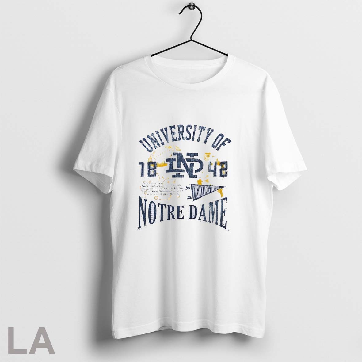 Original Notre Dame Fighting Irish Heritage Scholar
