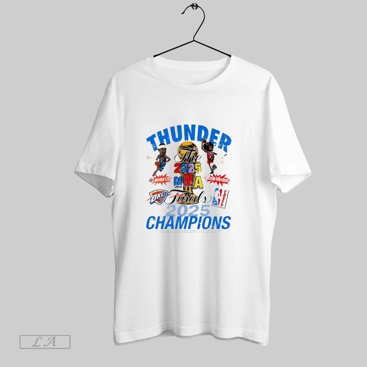 Original Okc Thunder Western Conference 2025 Nba Finals Champions Signatures