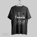Original Oasis Vintage Retro Lyric Album Song Music Band