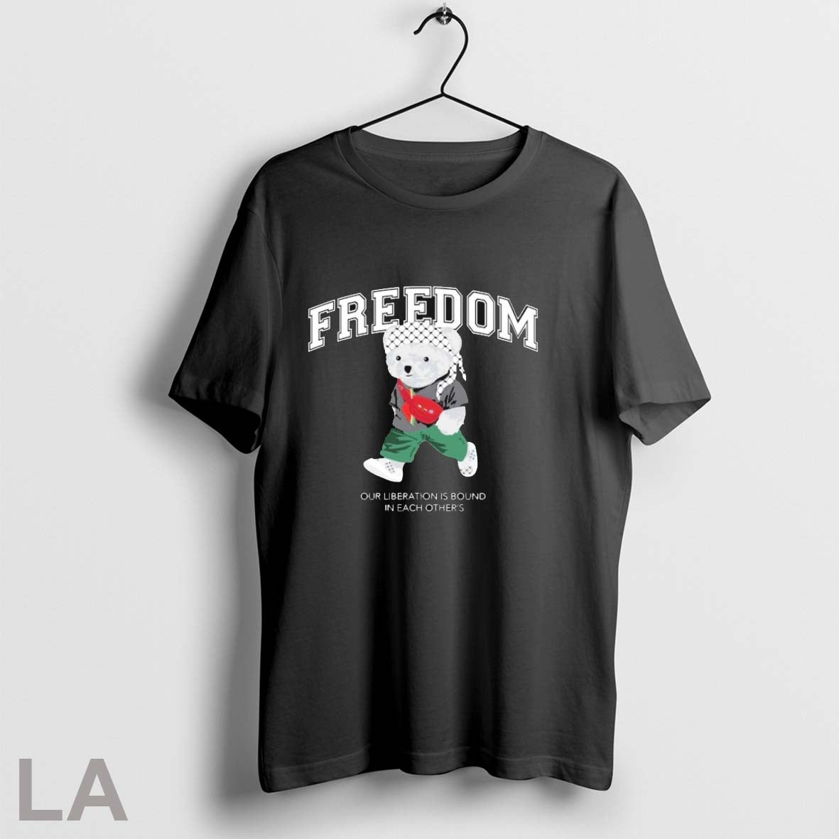 Original Official Freedom Our Liberation I Bound In Each Others Polo Bear