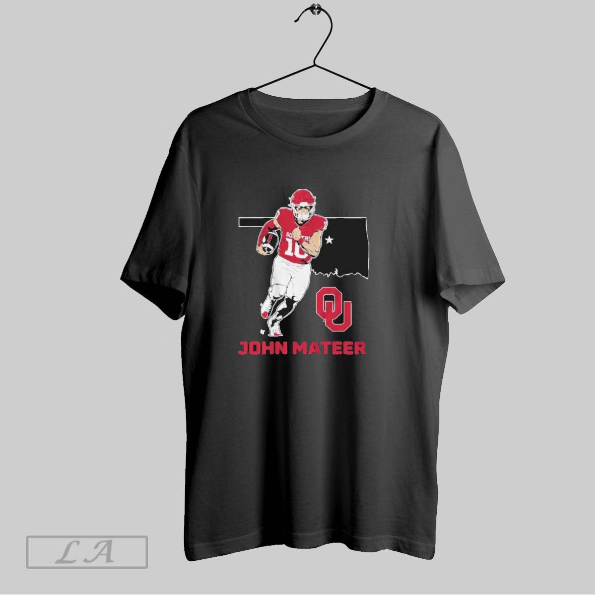 Original Oklahoma Football John Mateer State Star