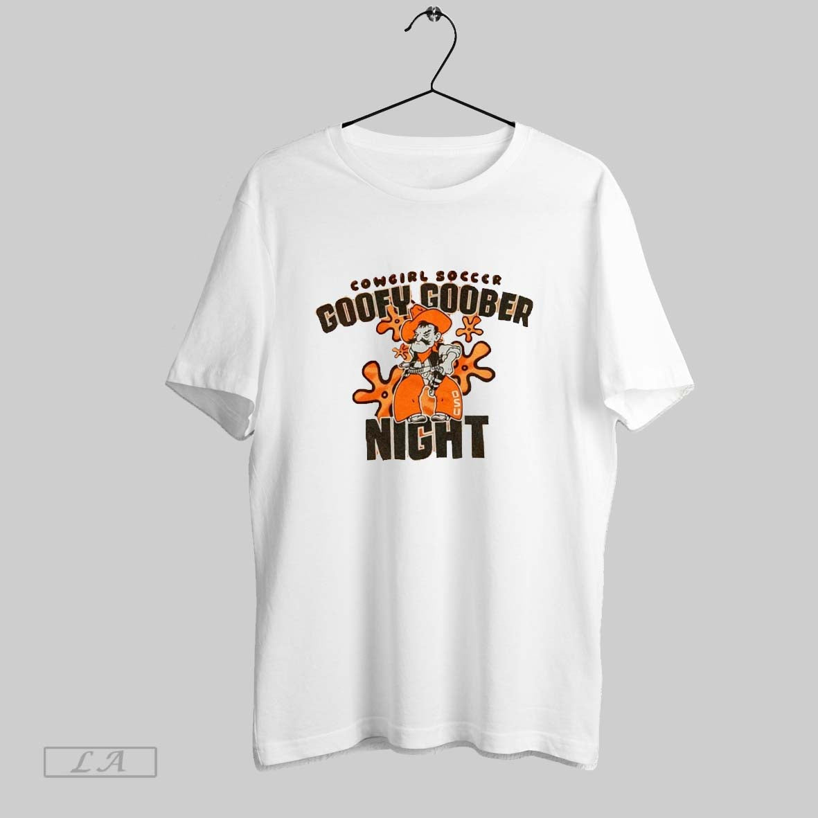 Original Oklahoma State Cowboys Cowgirl Soccer Goofy Goober Night
