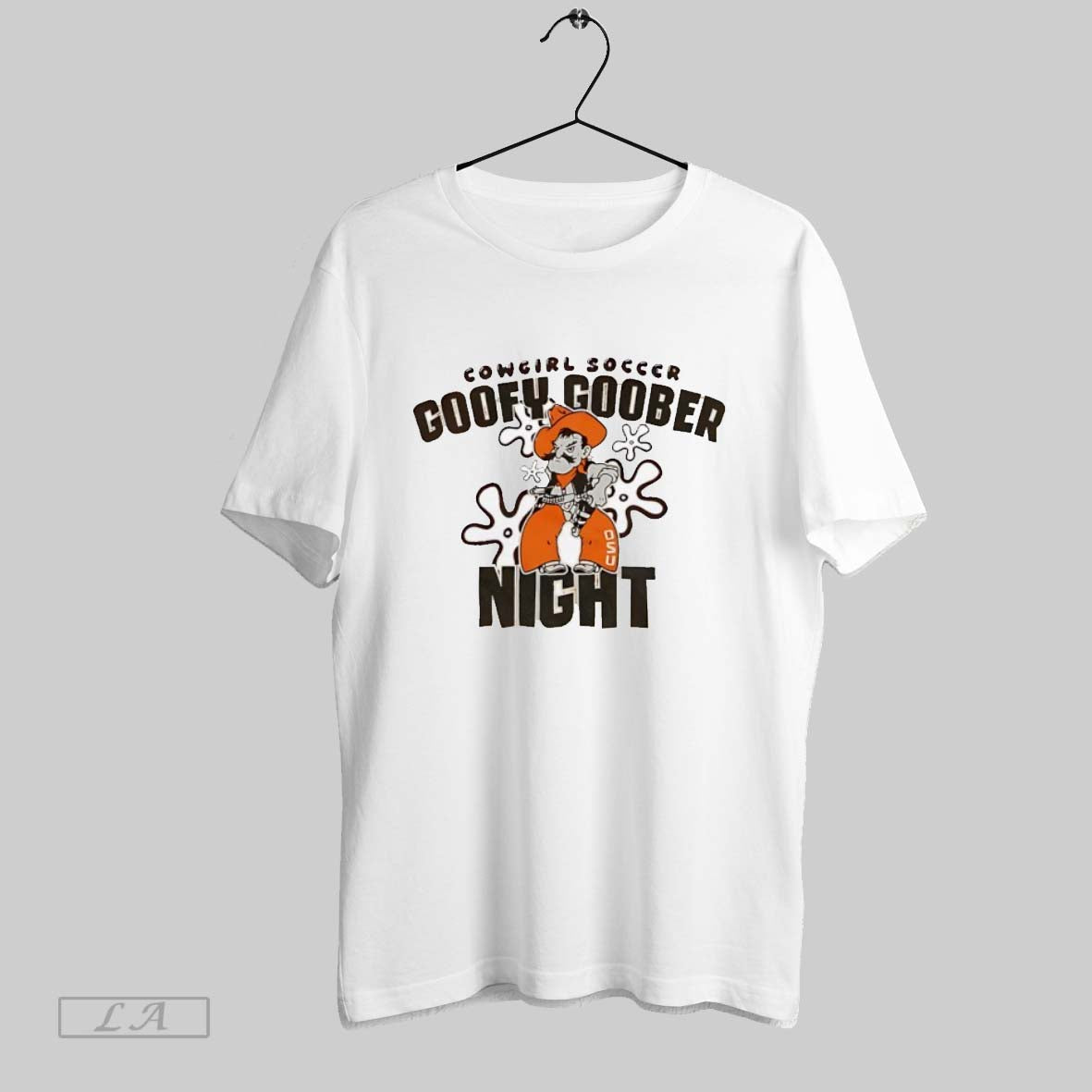 Original Oklahoma State Cowboys Soccer Goofy Goober Night Mascot
