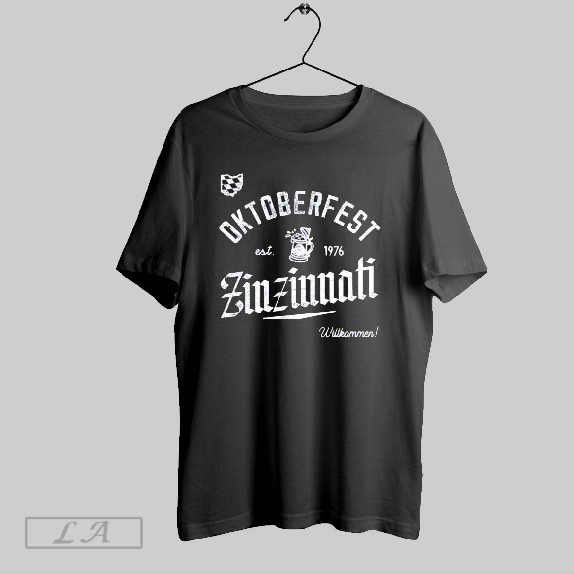 Original Oktoberfest Zinzinnati Willkommen Est 1976