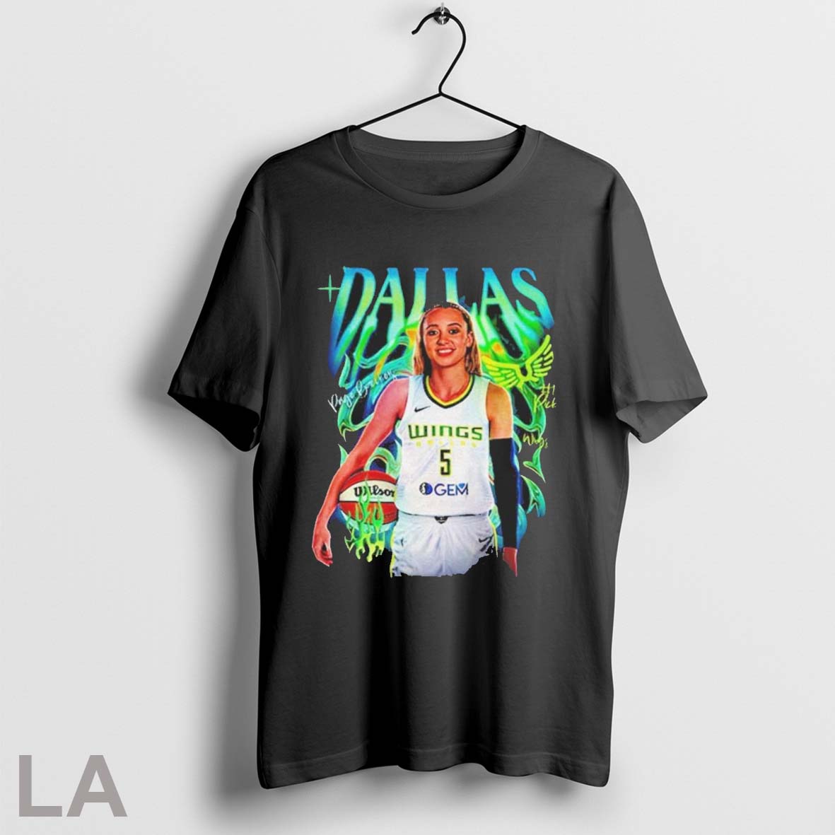 Original Paige Bueckers 5 Dallas Wings Wnba Basketball 2025
