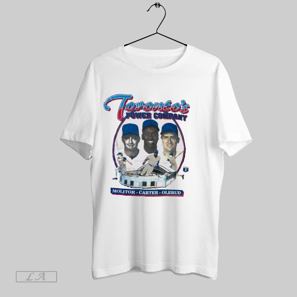 Original Paul Molitor Joe Carter And John Olerud Torontos Power Company Stadium