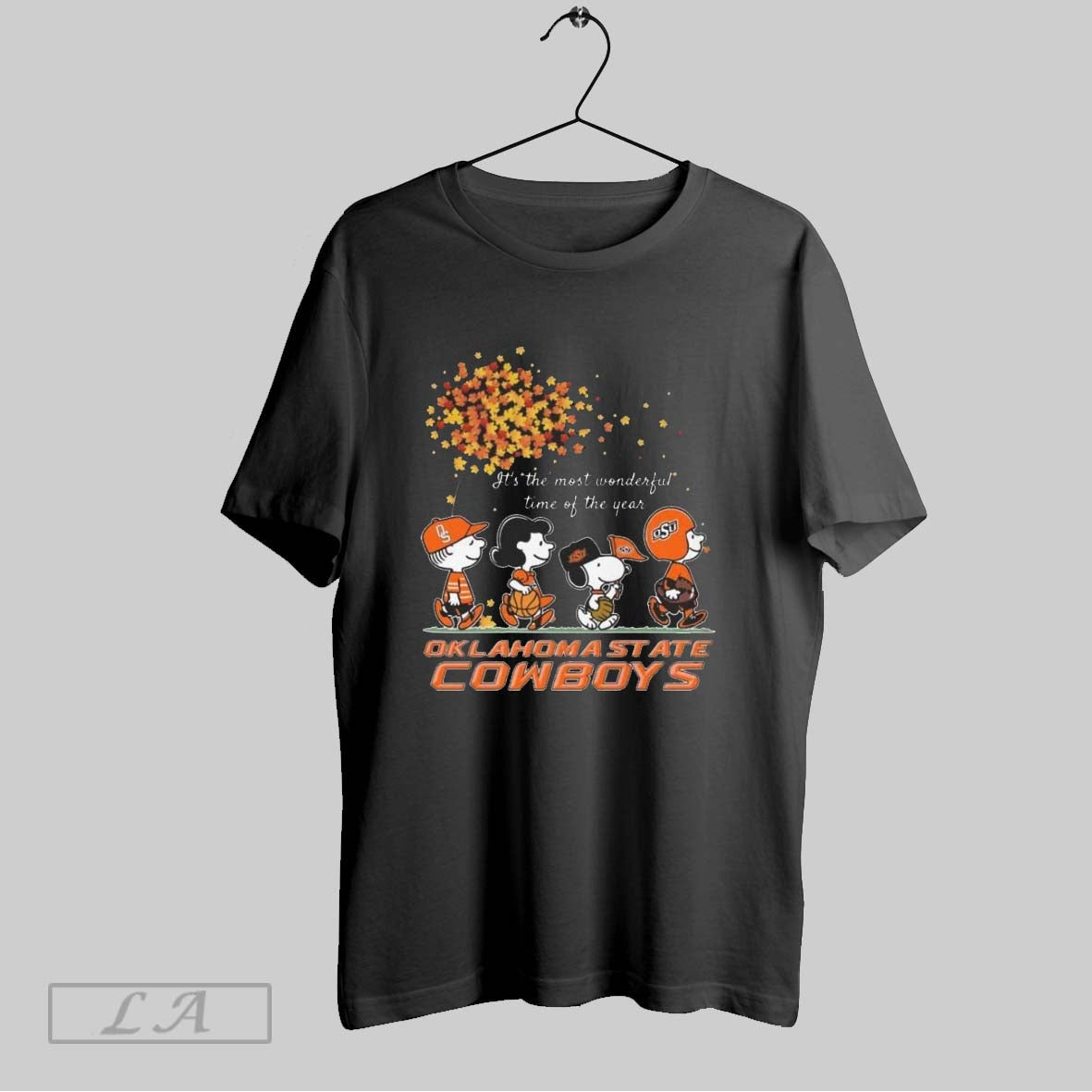 Original Peanuts Its The Most Wonderful Time Of The Year Oklahoma State Cowboys