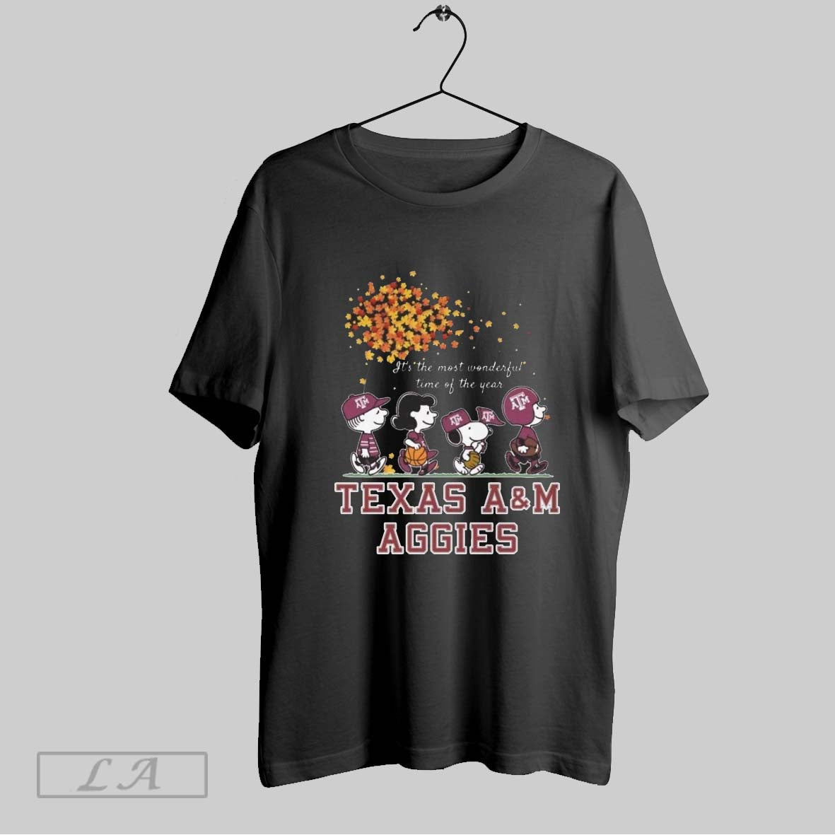 Original Peanuts Its The Most Wonderful Time Of The Year Texas Am Aggies