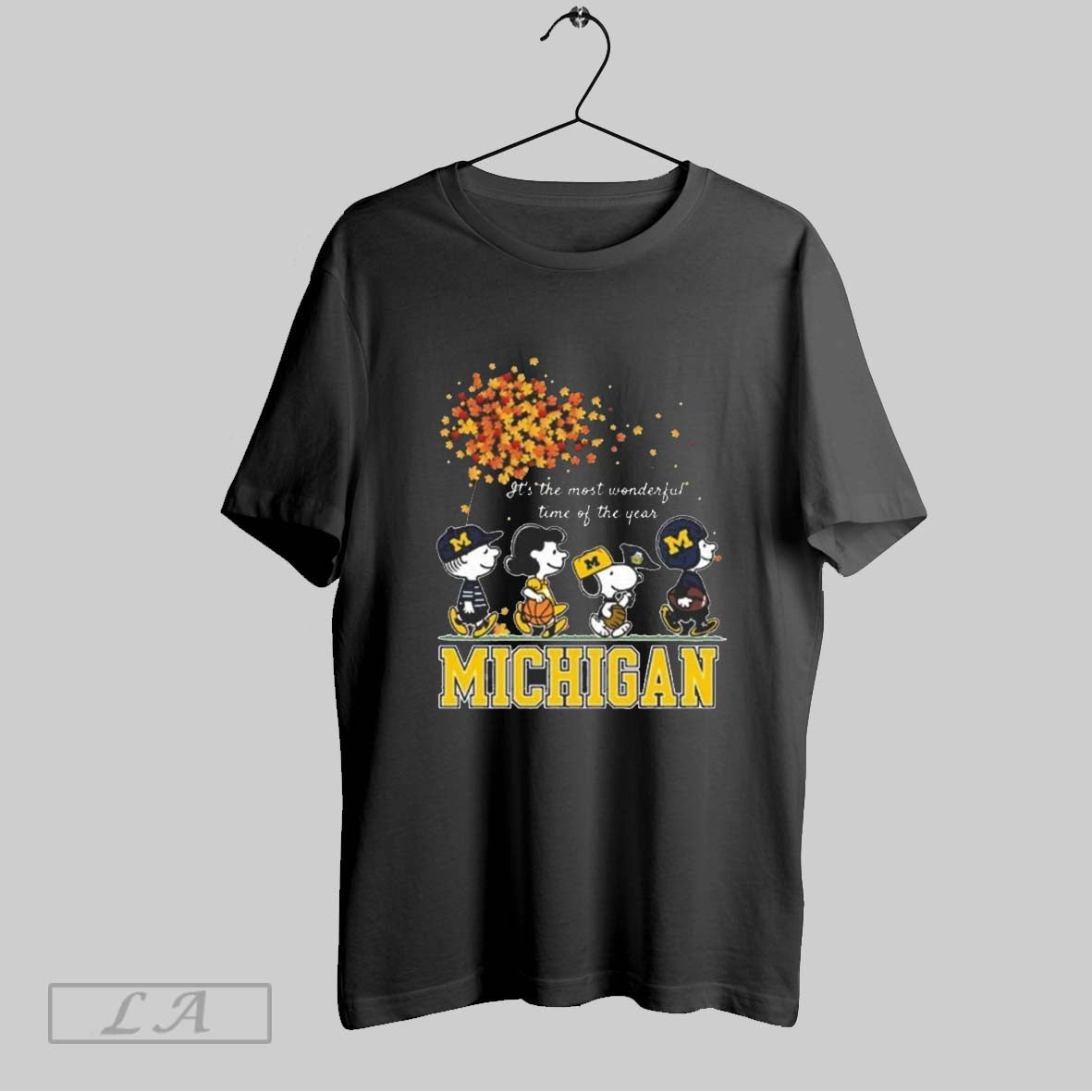 Original Peanuts Its The Most Wonderful Time Of The Years Michigan Wolverines