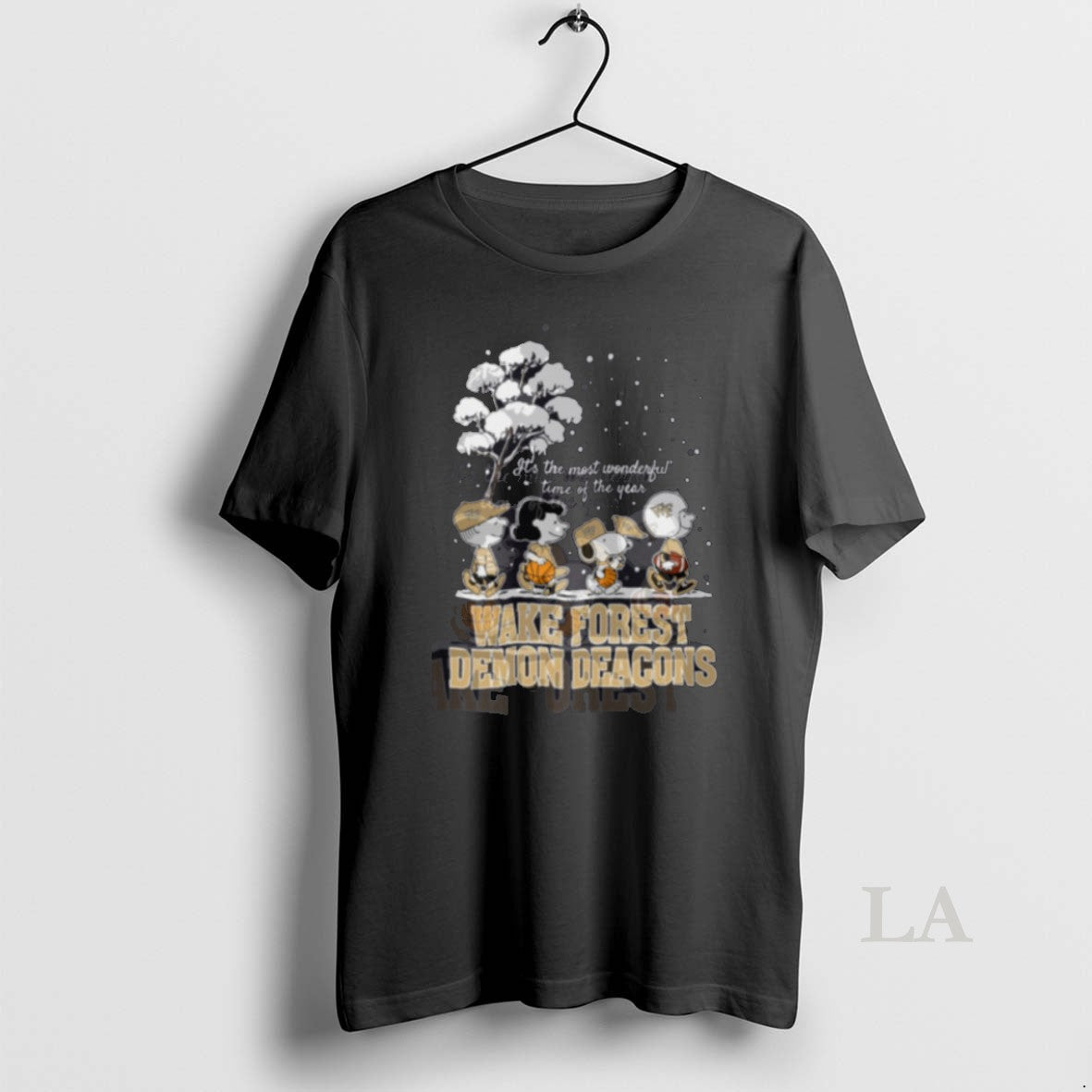 Original Peanuts Wake Forest Demon Deacons Winter Its The Most Wonderful Time Of The Year
