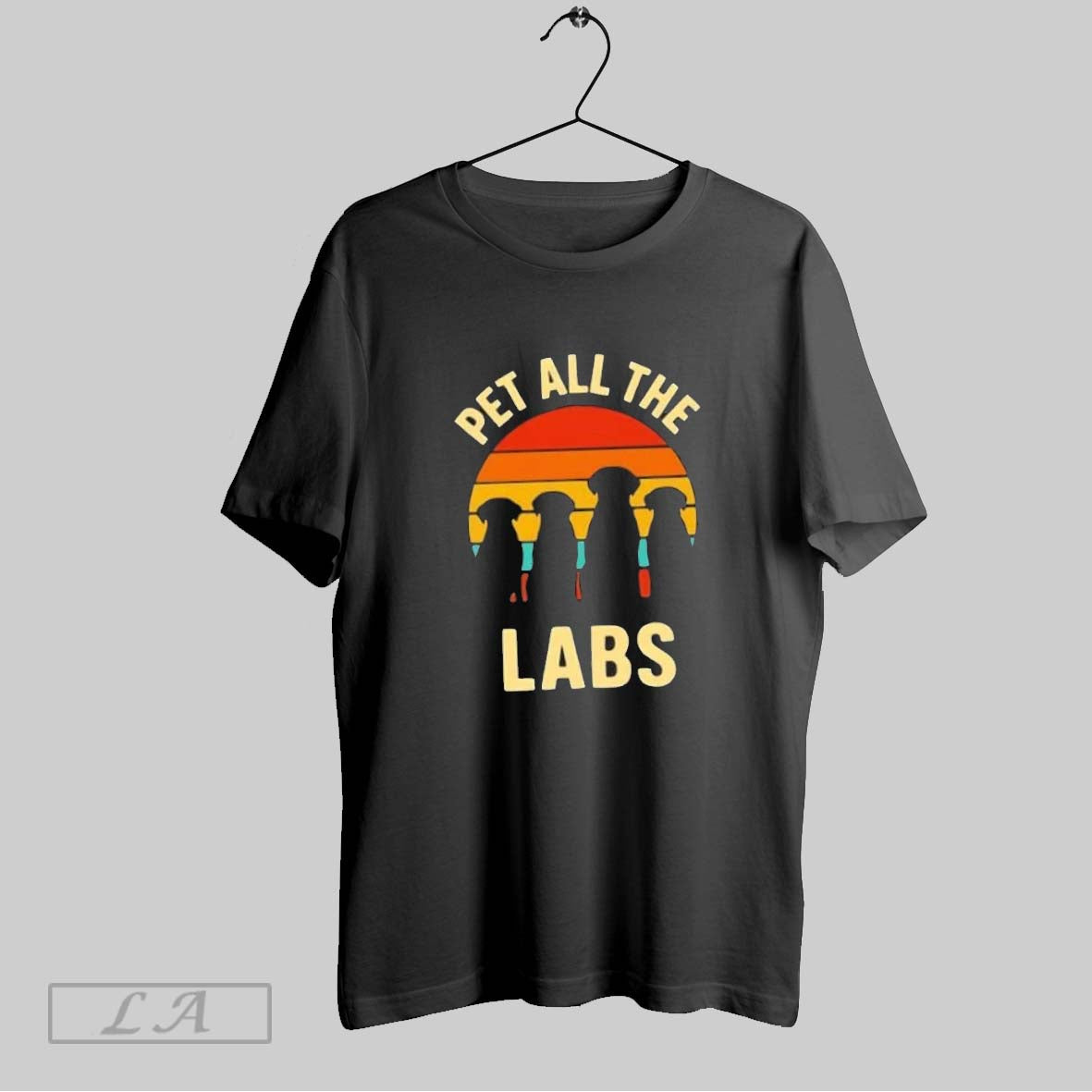 Original Pet All The Labs Dogs Vintage