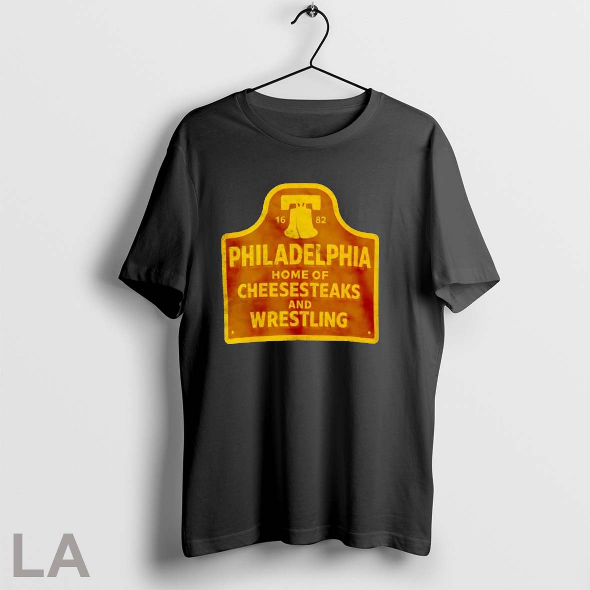 Original Philadelphia Home Of Cheesesteaks And Wrestling T Shirt