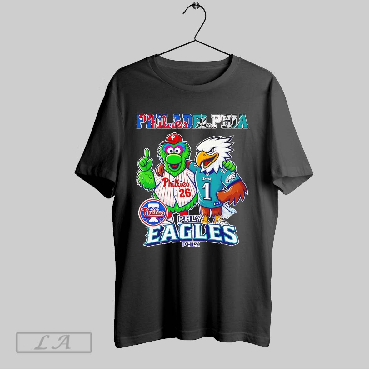 Original Philadelphia Phillie Phanatic Baseball And Bald Eagle Football Masot