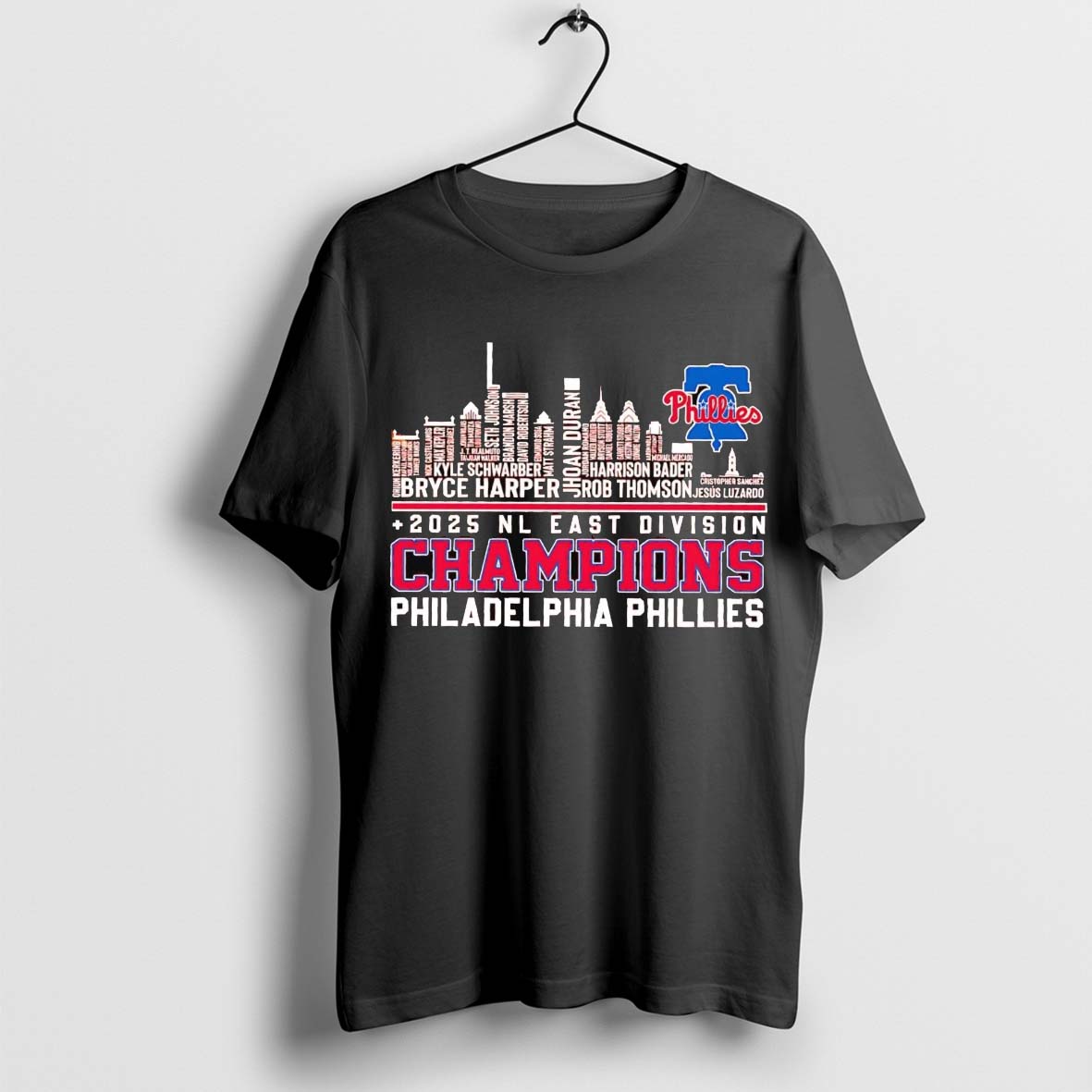 Original Philadelphia Phillies 2025 Nl East Division Champions Players Names