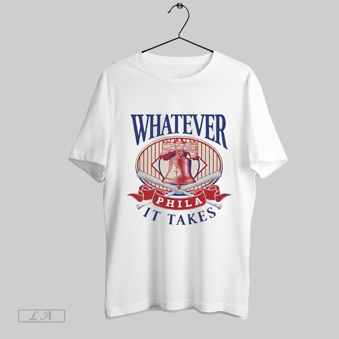 Original Philadelphia Phillies Whatever It Takes Bell Logo