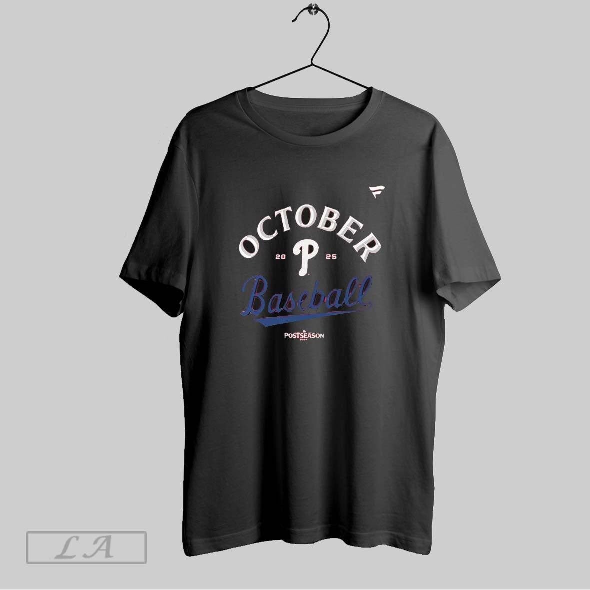 Original Phillies October Baseball Postseason T Shirt