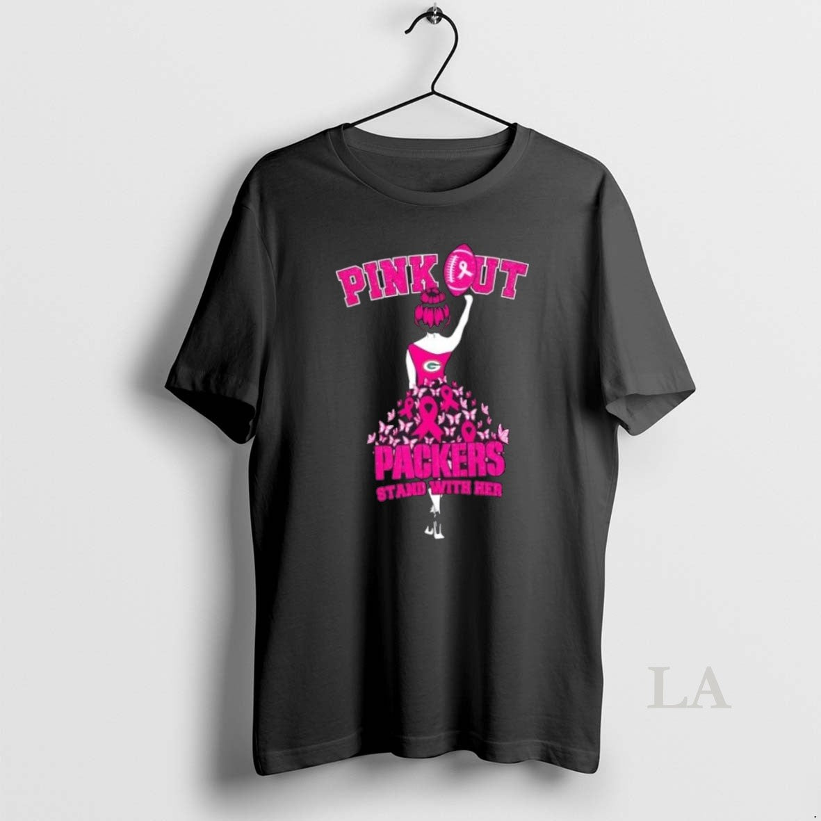 Original Pink Out Green Bay Packers Stand With Her