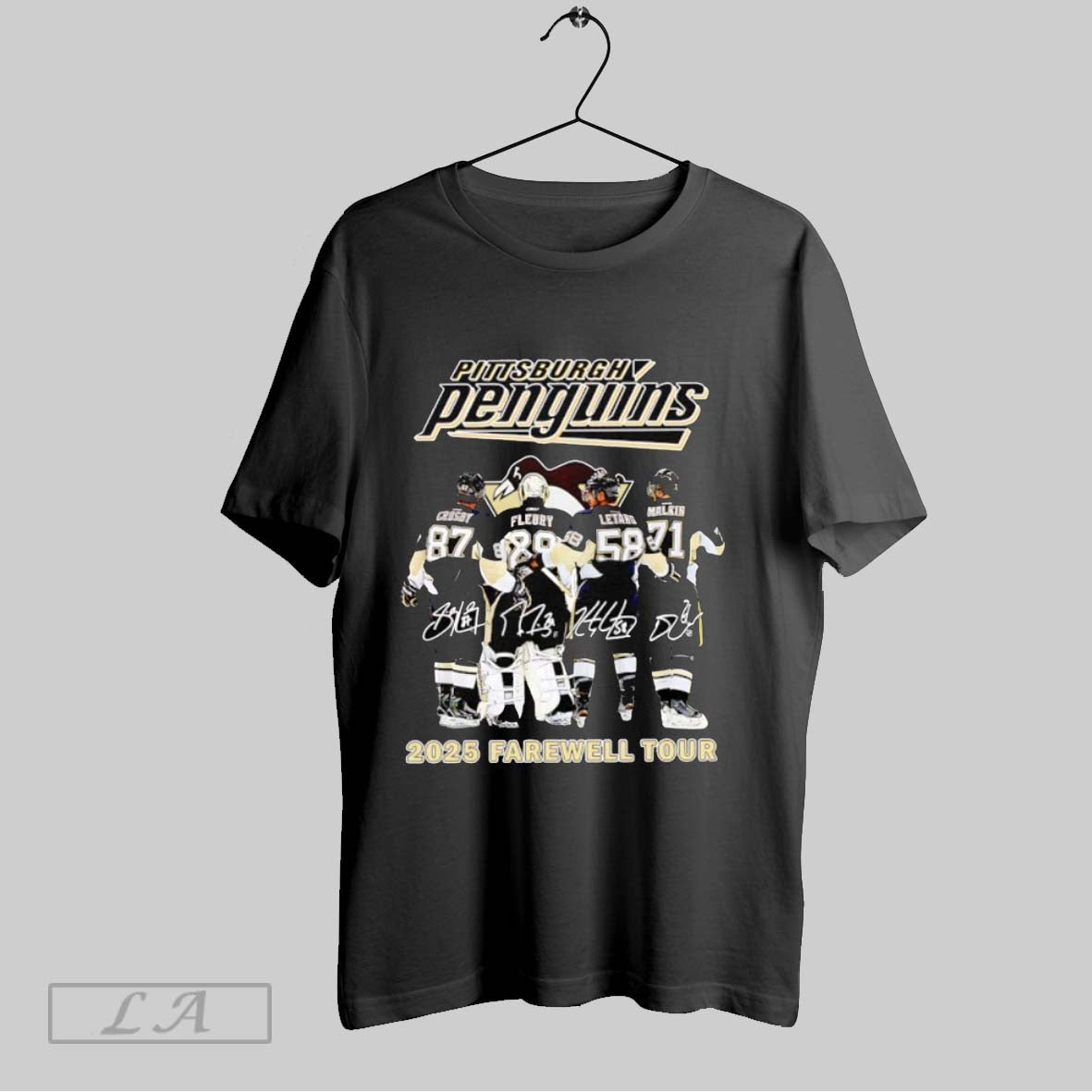 Original Pittsburgh Penguins Hockey 2025 Farewell Tour Signatures