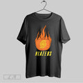 Original Portland Trail Blazers Flaming Pumpkin Halloween 2025