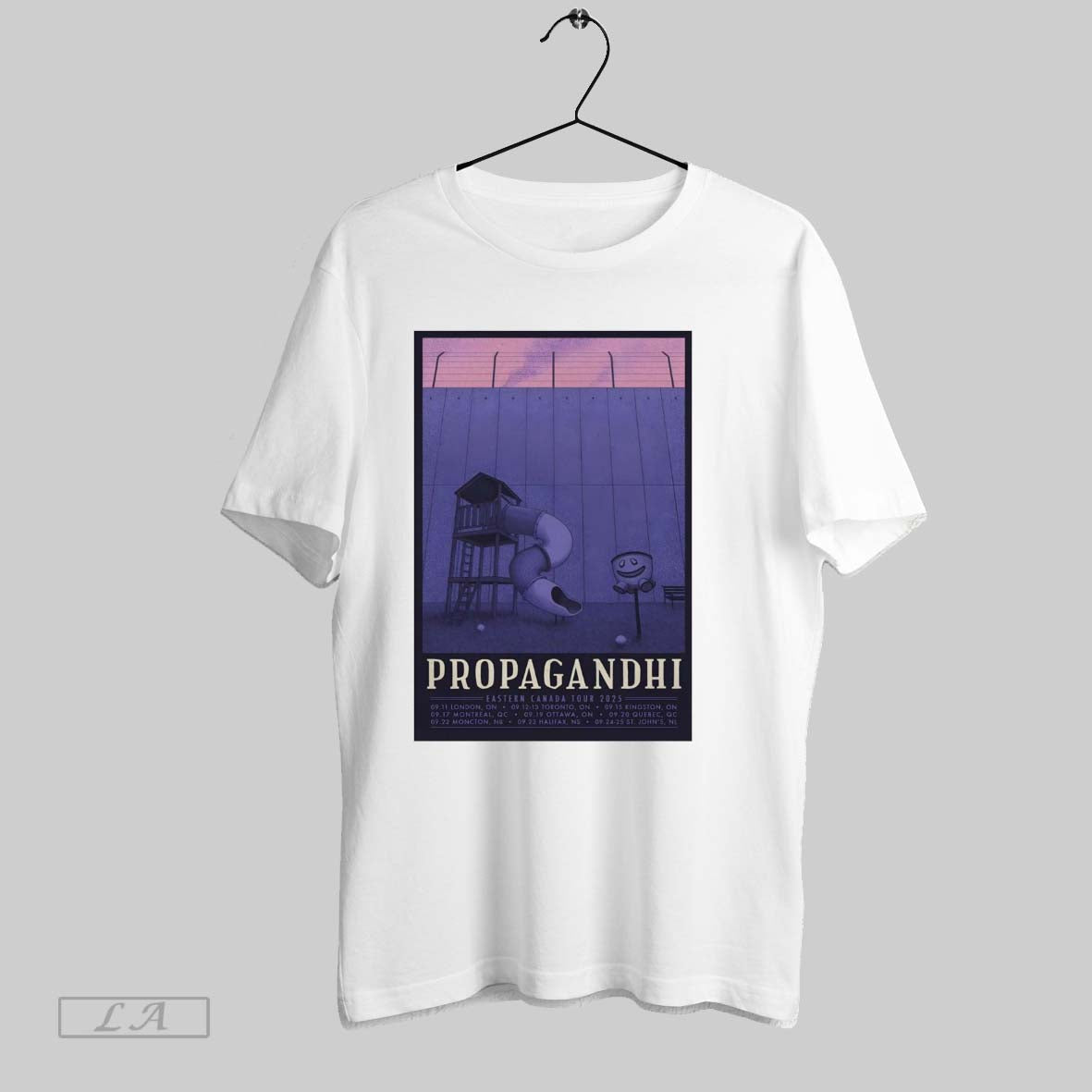 Original Poster Propagandhi 2025 Eastern Canada Tour September 11 24 2025