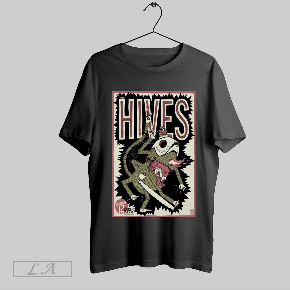 Original Poster The Hives Ogden Theatre Denver Concert September 12 2025