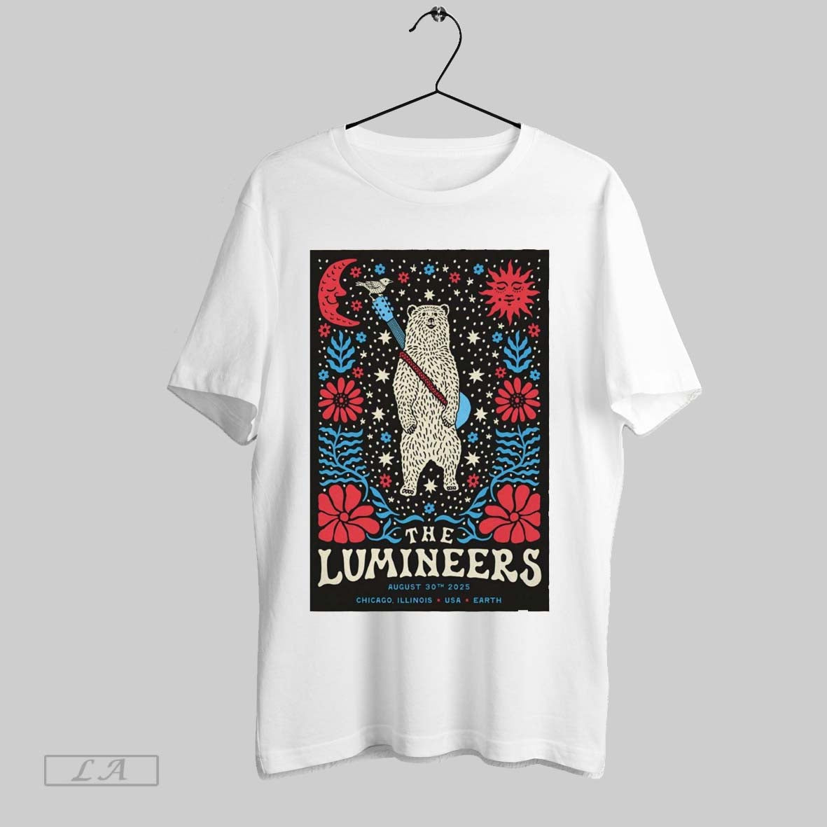 Original Poster The Lumineers August 30 2025 Soldier Field In Chicago Il Usa Earth