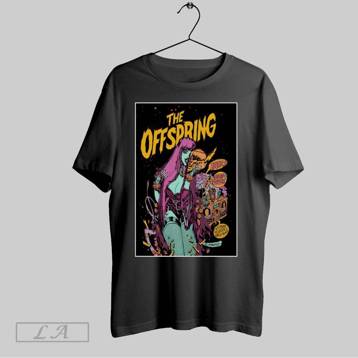 Original Poster The Offspring Germania Insurance Amphitheater In Austin Tx August 24 2025