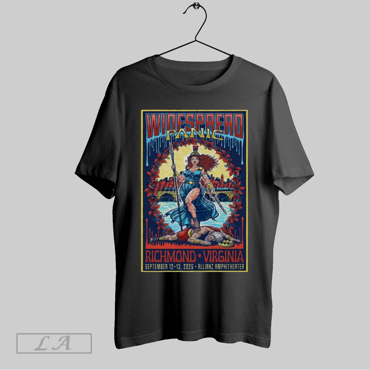 Original Poster Widespread Panic Richmond Va Allianz Amphitheater September 12 13 2025