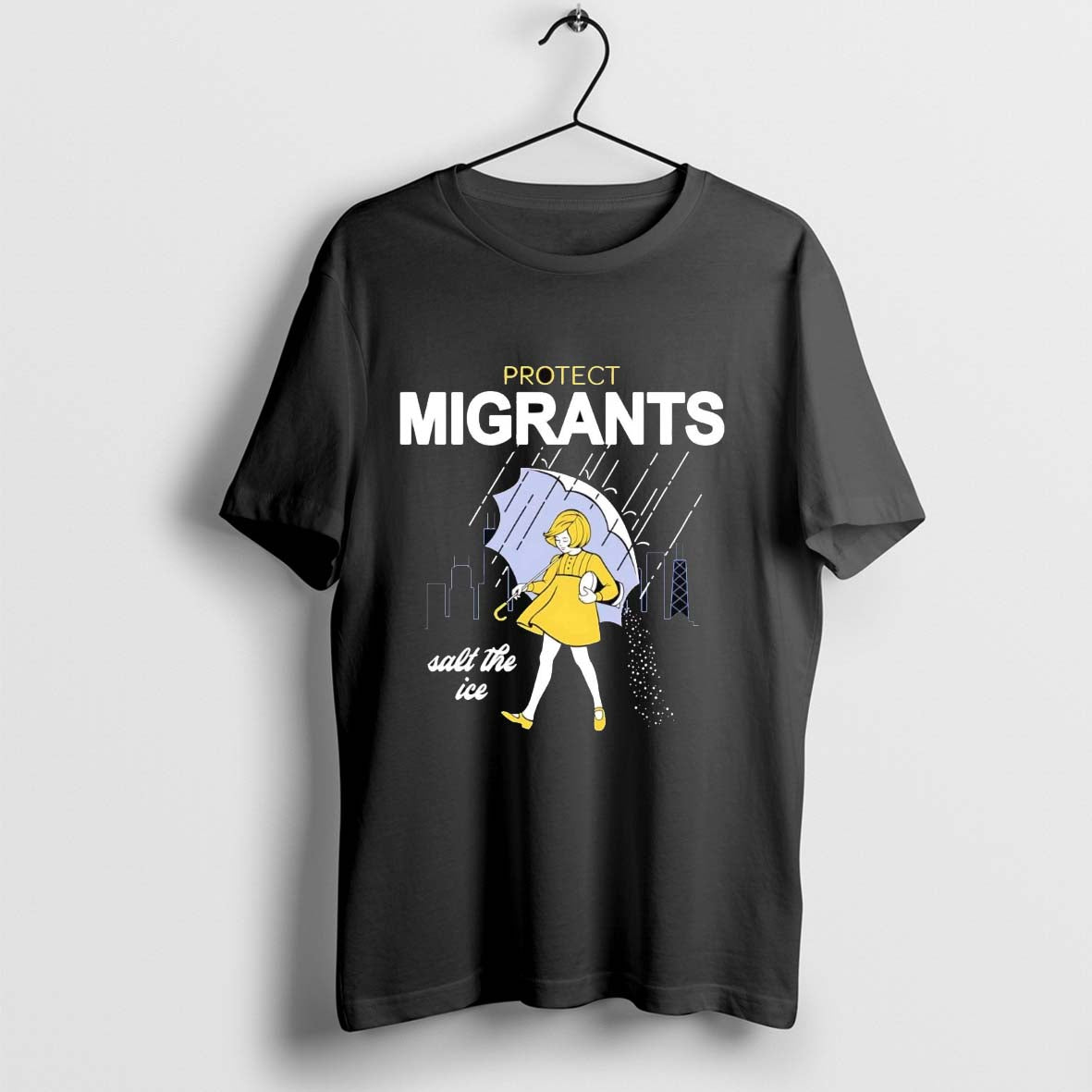 Original Protect Migrants Salt The Ice Morton Salt Girl Parody