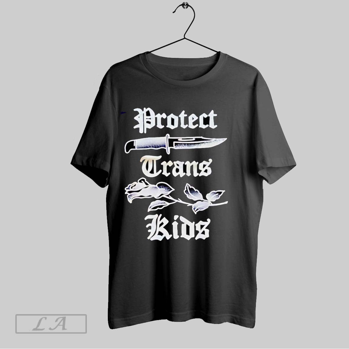Original Protect Trans Kids Knife And Rose