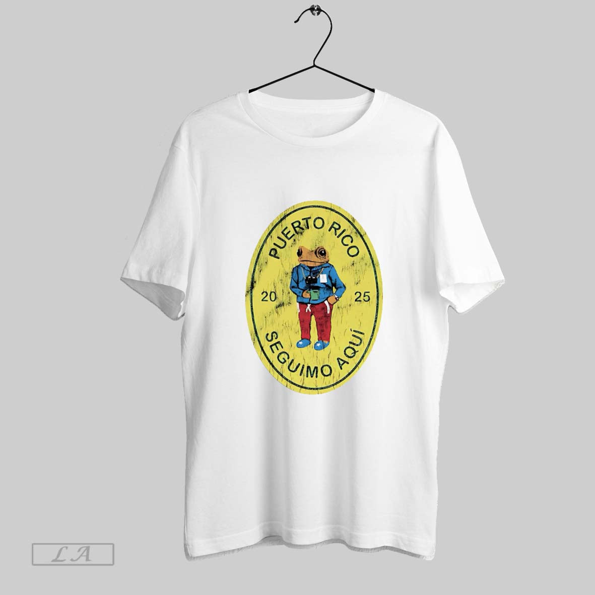 Original Puerto Rico Seguimo Aqui 2025 T Shirt
