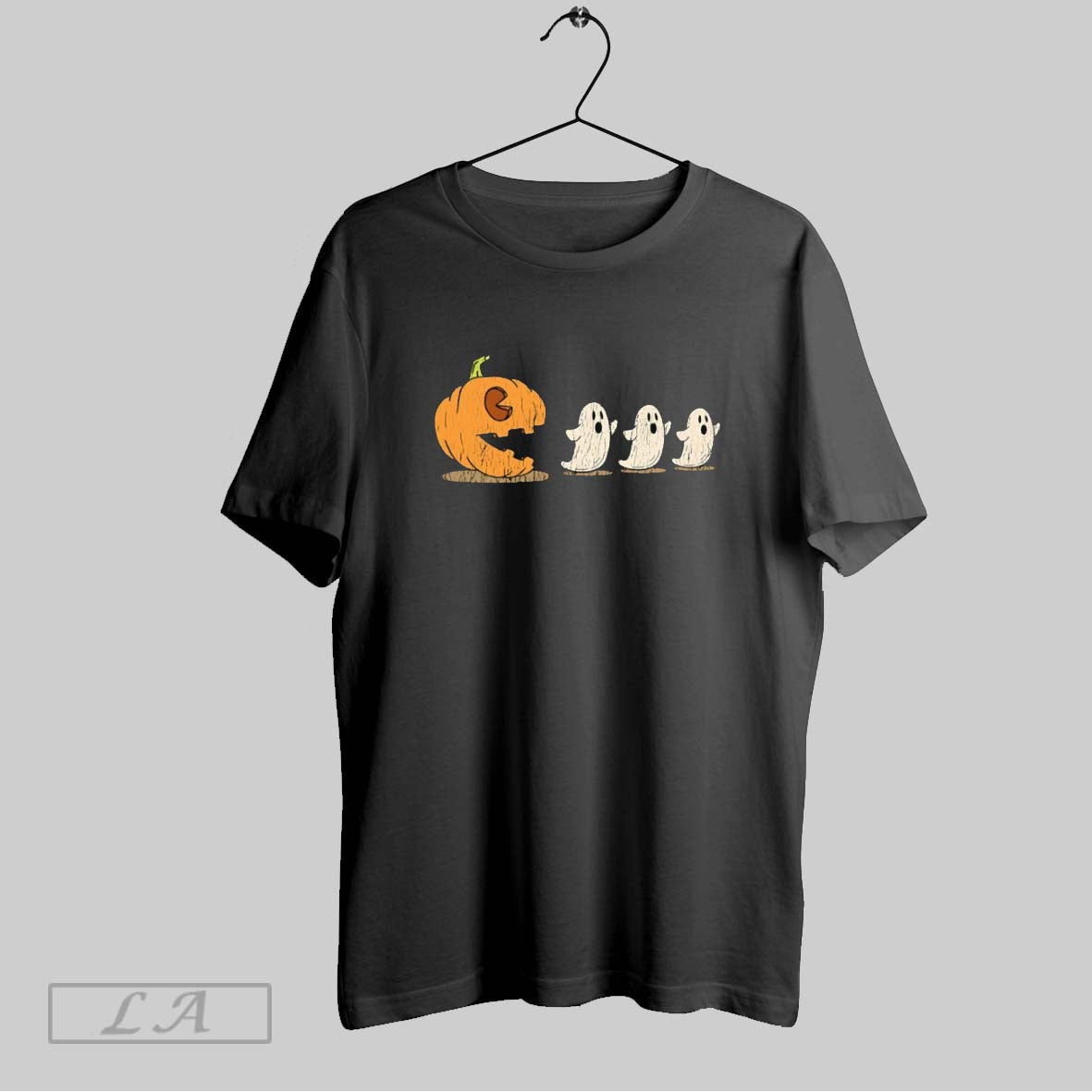 Original Pumpkin Ghost Game X Pacman Halloween