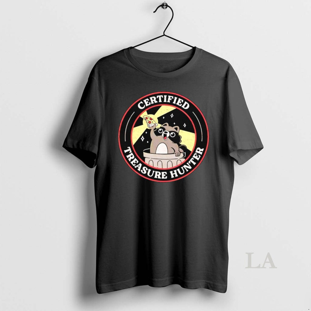 Original Raccoon Certified Treasure Hunter