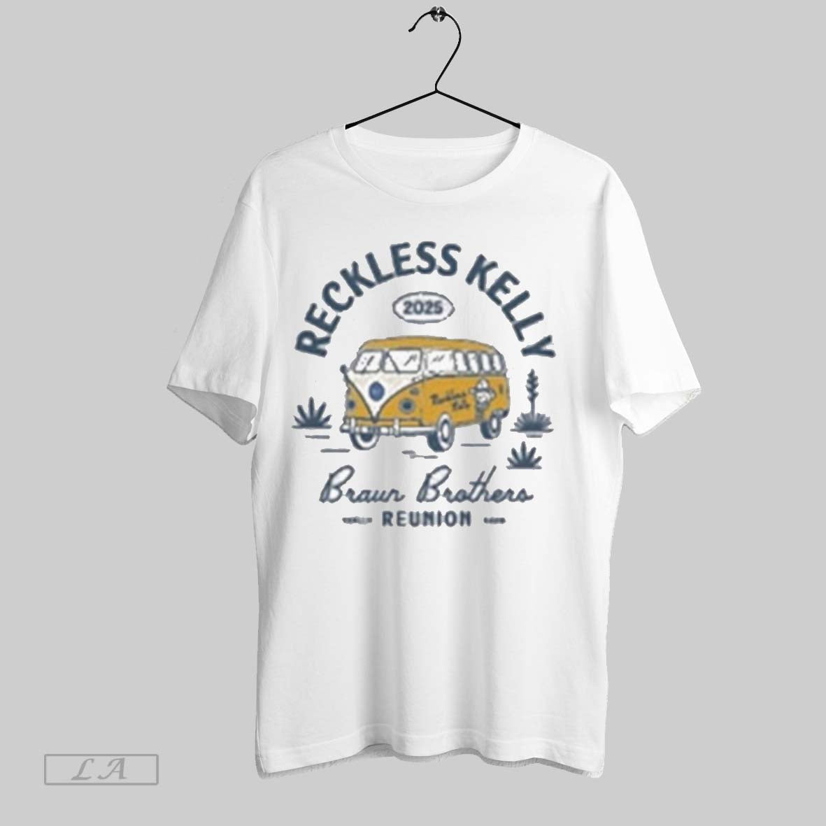 Original Reckless Kelly Braun Brothers Reunion Challis Idaho Bus 2025