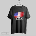 Original Rest In Peace Charlie Kirk Usa American Flag