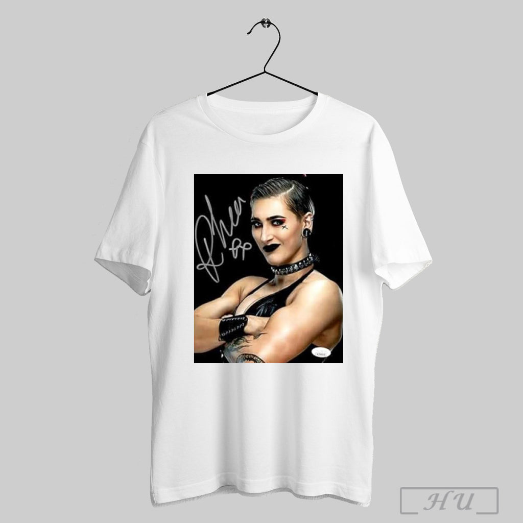 Original Rhea Ripley Autographed T Shirt