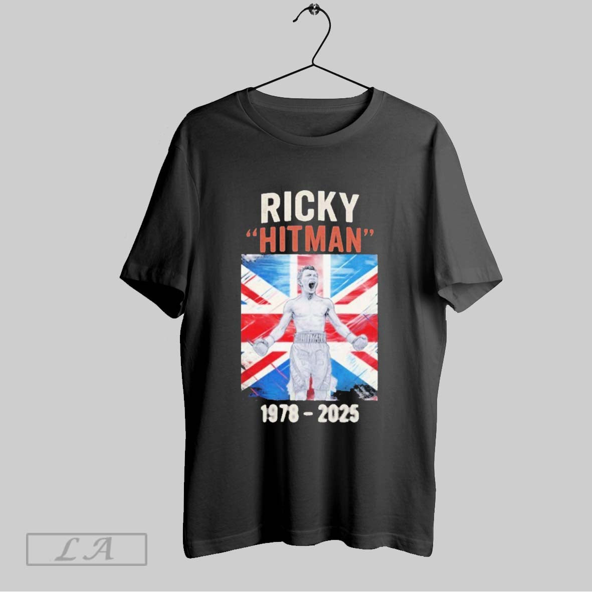 Original Ricky Hatton 1978 2025 Ricky Hitman British Flag