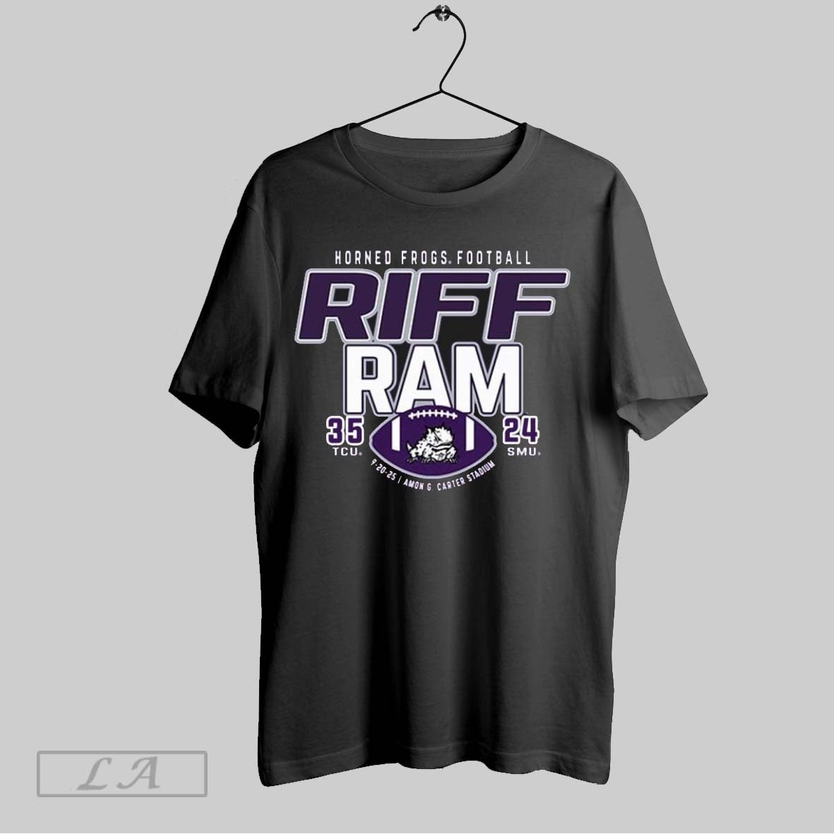 Original Riff Ram Tcu Horned Frogs 35 24 Smu Mustangs 2025