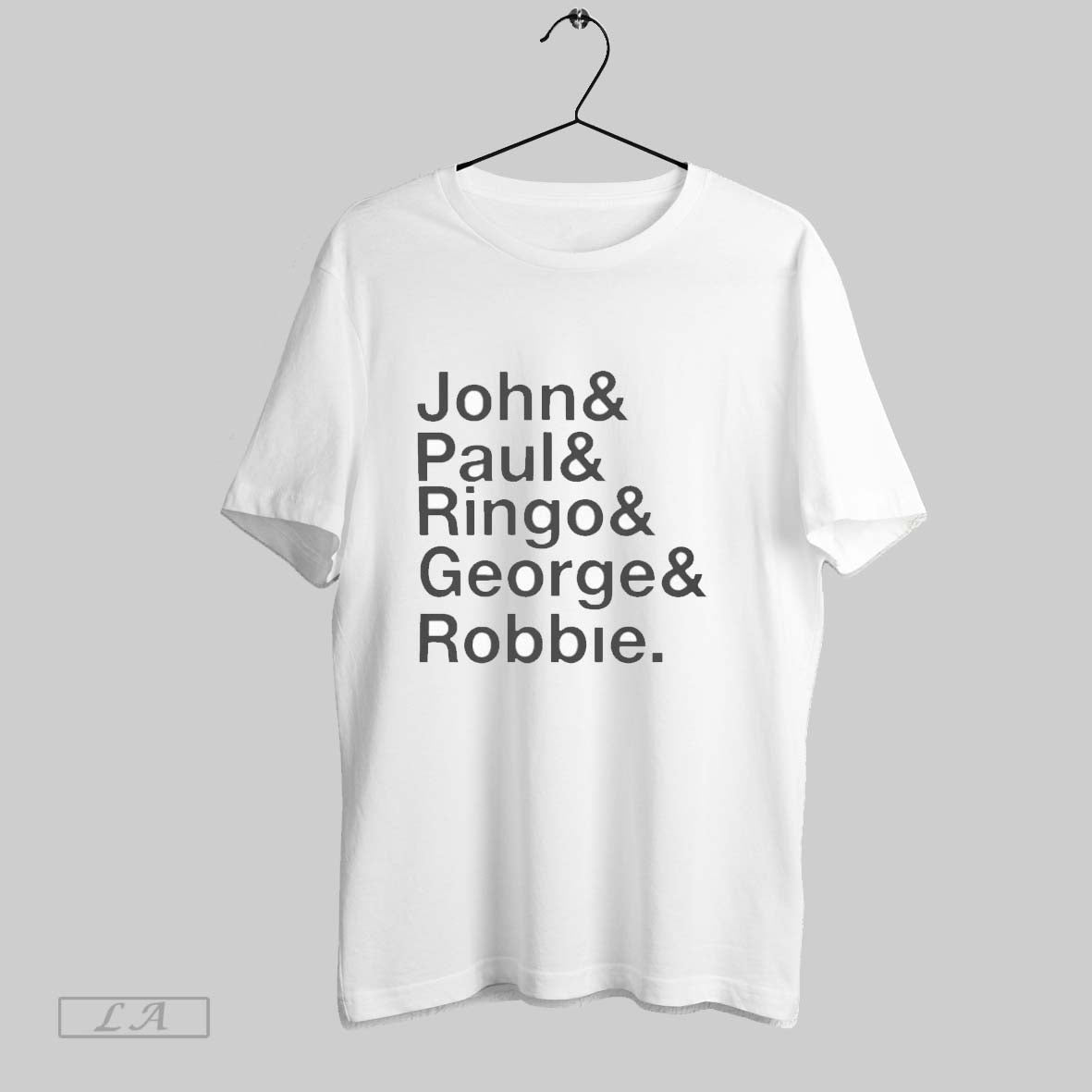 Original Robbie Williams Wearing John Paul Ringo George Robbie