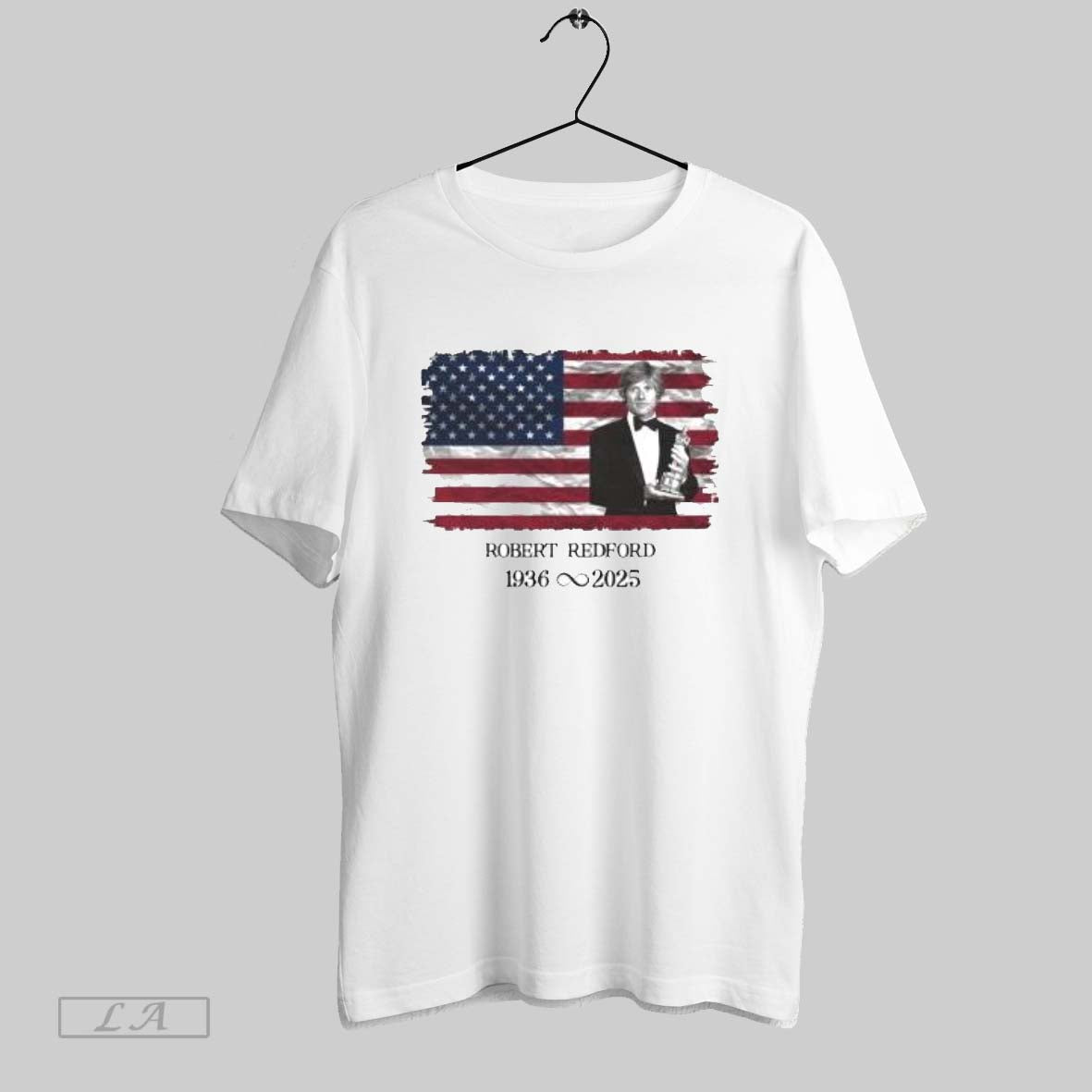 Original Robert Redford Usa Flag Rip 1936 2025