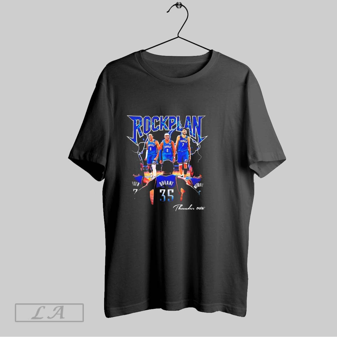 Original Rockplan Okc Thunder Nba Finals 2025 Trio Legends