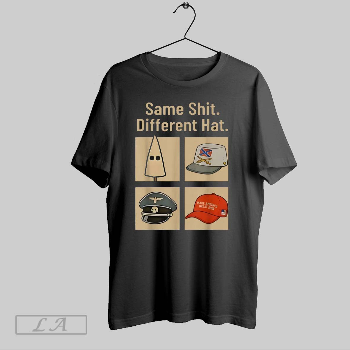 Original Same Shit Different Hat Ku Klux Klan Maga Nazi Confederate States Of America
