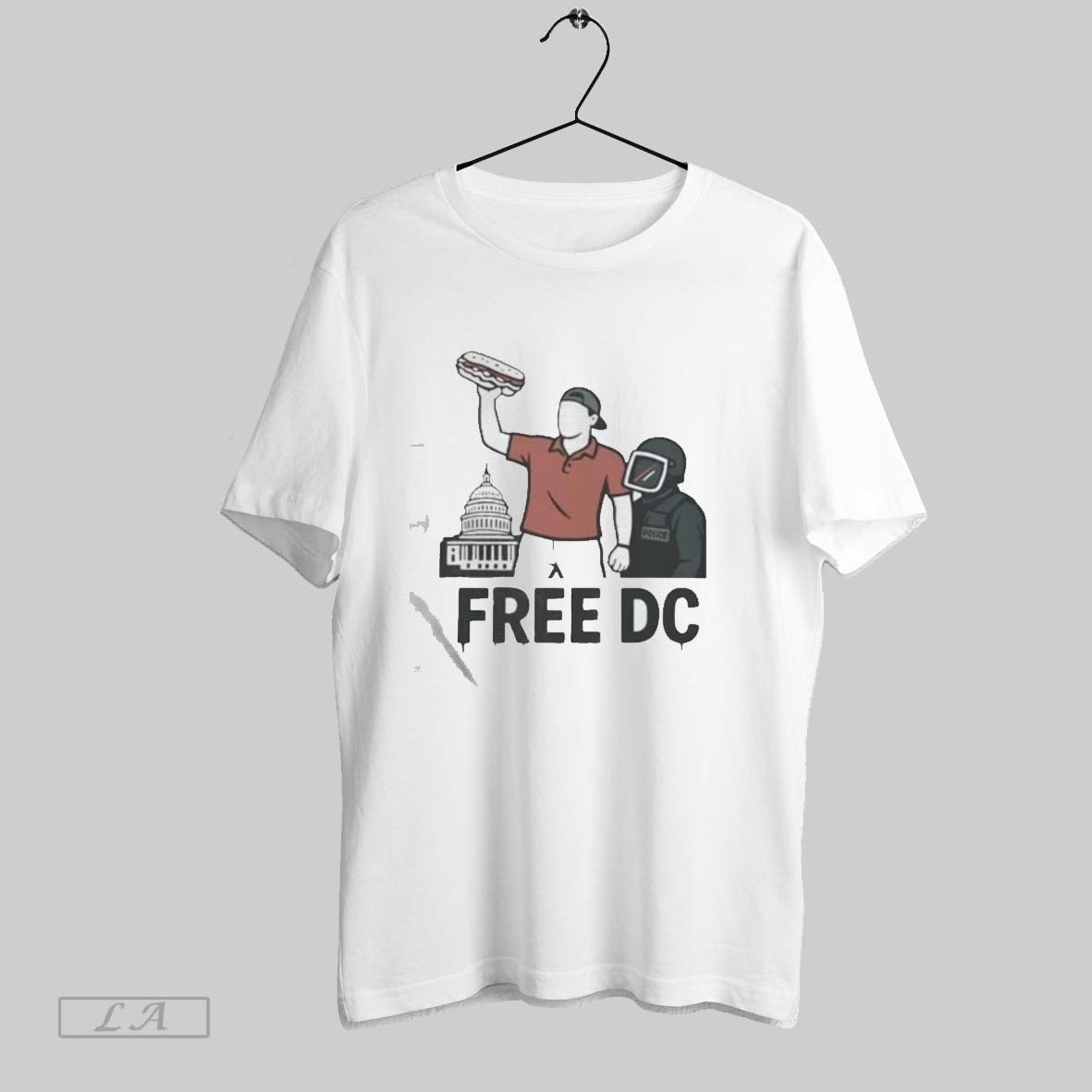 Original Sandwich Guy Free Dc Protest 2025