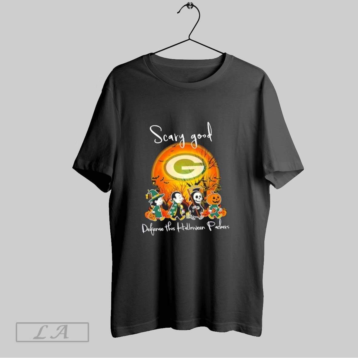 Original Scary Good Defense This Halloween Green Bay Packers Football