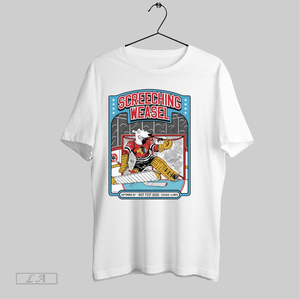 Original Screeching Weasel Chicago Hockey