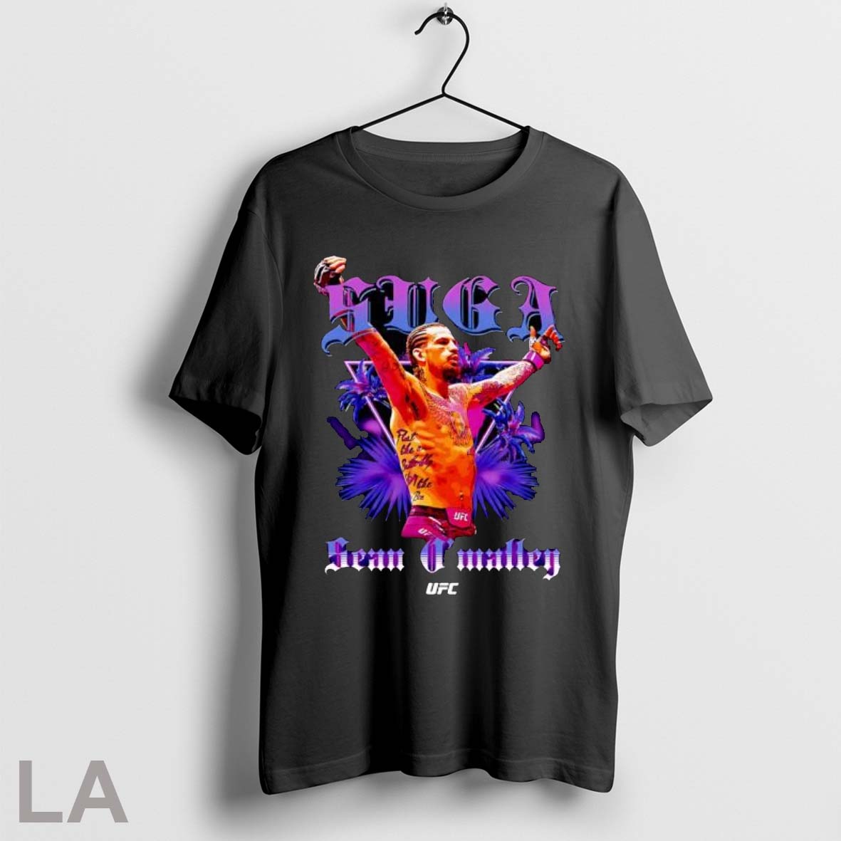 Original Sean Omalley Old English Palms Ufc 2025 T Shirt